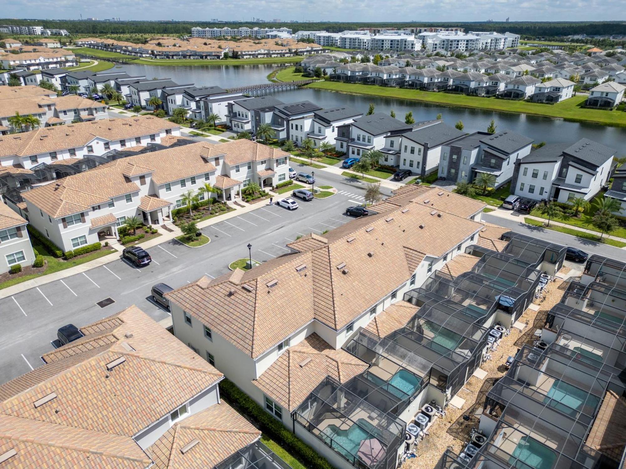 Renewed Luxury Townhouse With Private Pool Villa Kissimmee Exterior foto